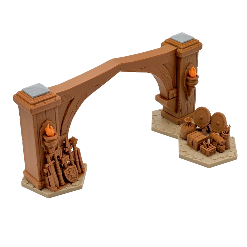 The Elder Scrolls: Betrayal of the Second Era - Skyrim Town Terrain Set Upgrades & 3D Printed Accessories | DeluxyGames