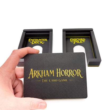Arkham Horror LCG Card Holders Set – Agenda, Act & Scenario Organizer Upgrades & 3D Printed Accessories | DeluxyGames