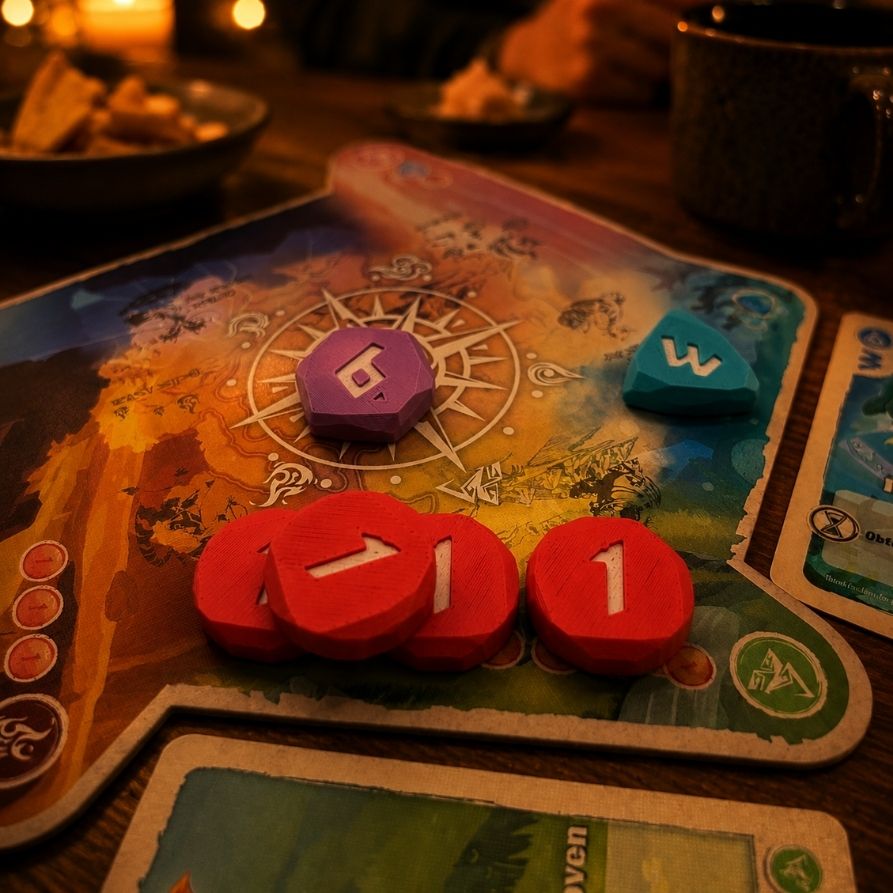 The Vale of Eternity – Deluxe Magic Stones & Ward Tokens Upgrades & 3D Printed Accessories | DeluxyGames