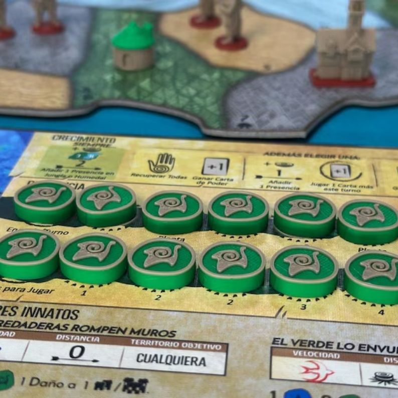 Spirit Island: Deluxe Upgrade Kit Upgrades & 3D Printed Accessories | DeluxyGames