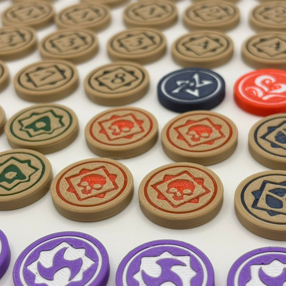 Arkham Horror LCG: Complete Chaos Bag Set Upgrades & 3D Printed Accessories | DeluxyGames