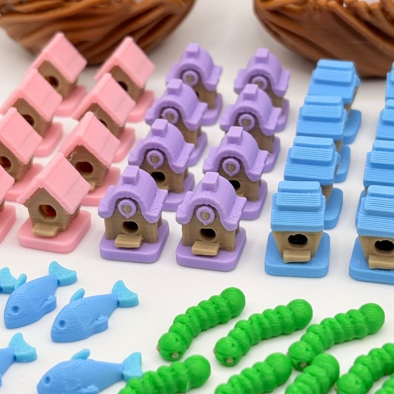 Wingspan Deluxe Upgrade Kit Upgrades & 3D Printed Accessories | DeluxyGames