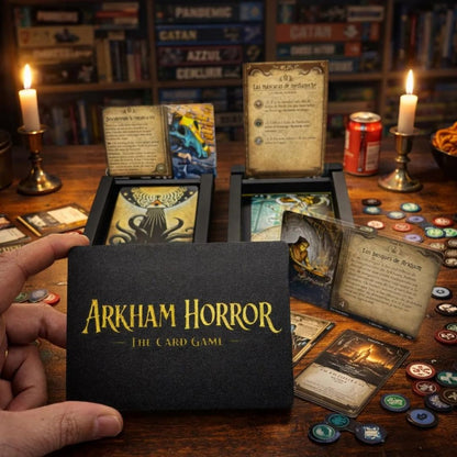 Arkham Horror LCG Card Holders Set – Agenda, Act & Scenario Organizer Upgrades & 3D Printed Accessories | DeluxyGames