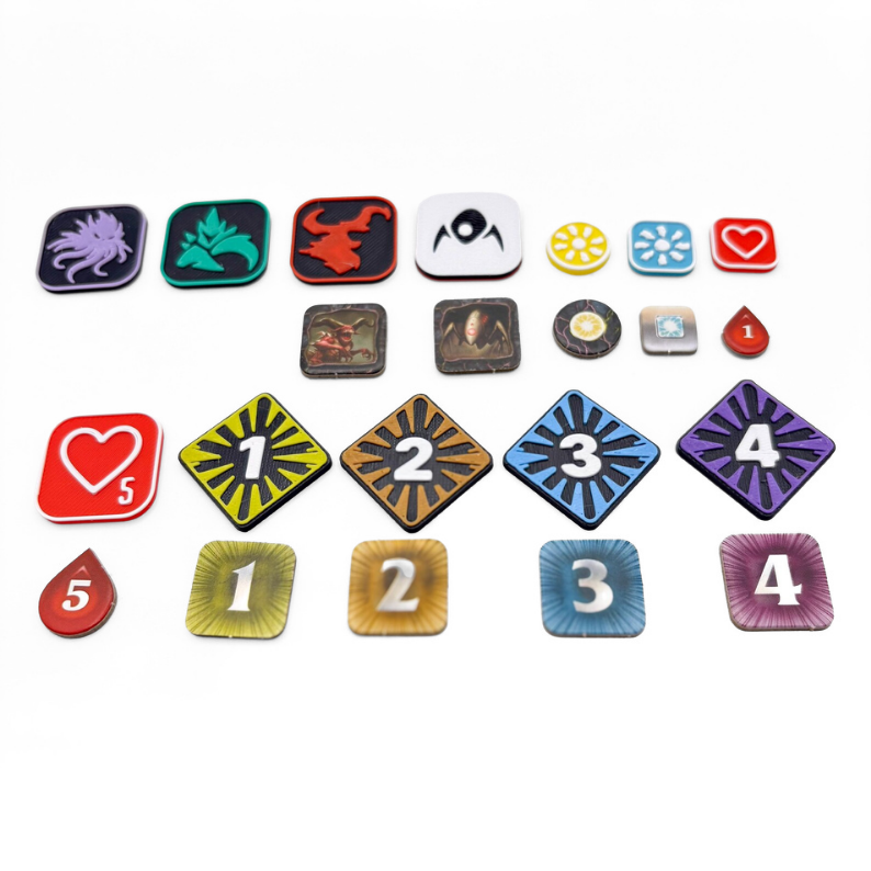 Aeon’s End Deluxe Upgrade Kit Upgrades & 3D Printed Accessories | DeluxyGames
