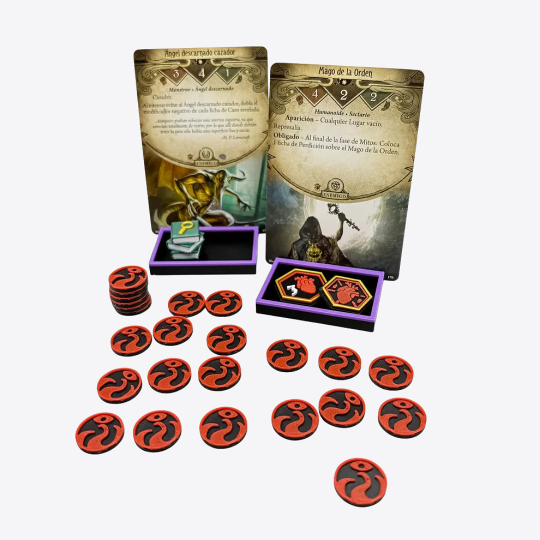 Compatible with Arkham Arkham Horror: The Card Game Deluxe Upgrad... DeluxyGames Compatible with Arkham Arkham Horror: The Card Game Deluxe Upgrad... DeluxyGames