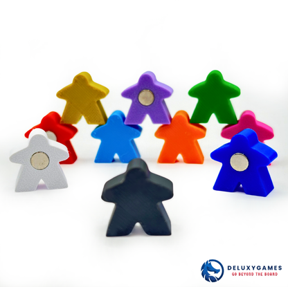 Meeples Magnéticos Multicolor – Set de 10 Figuras para Nevera