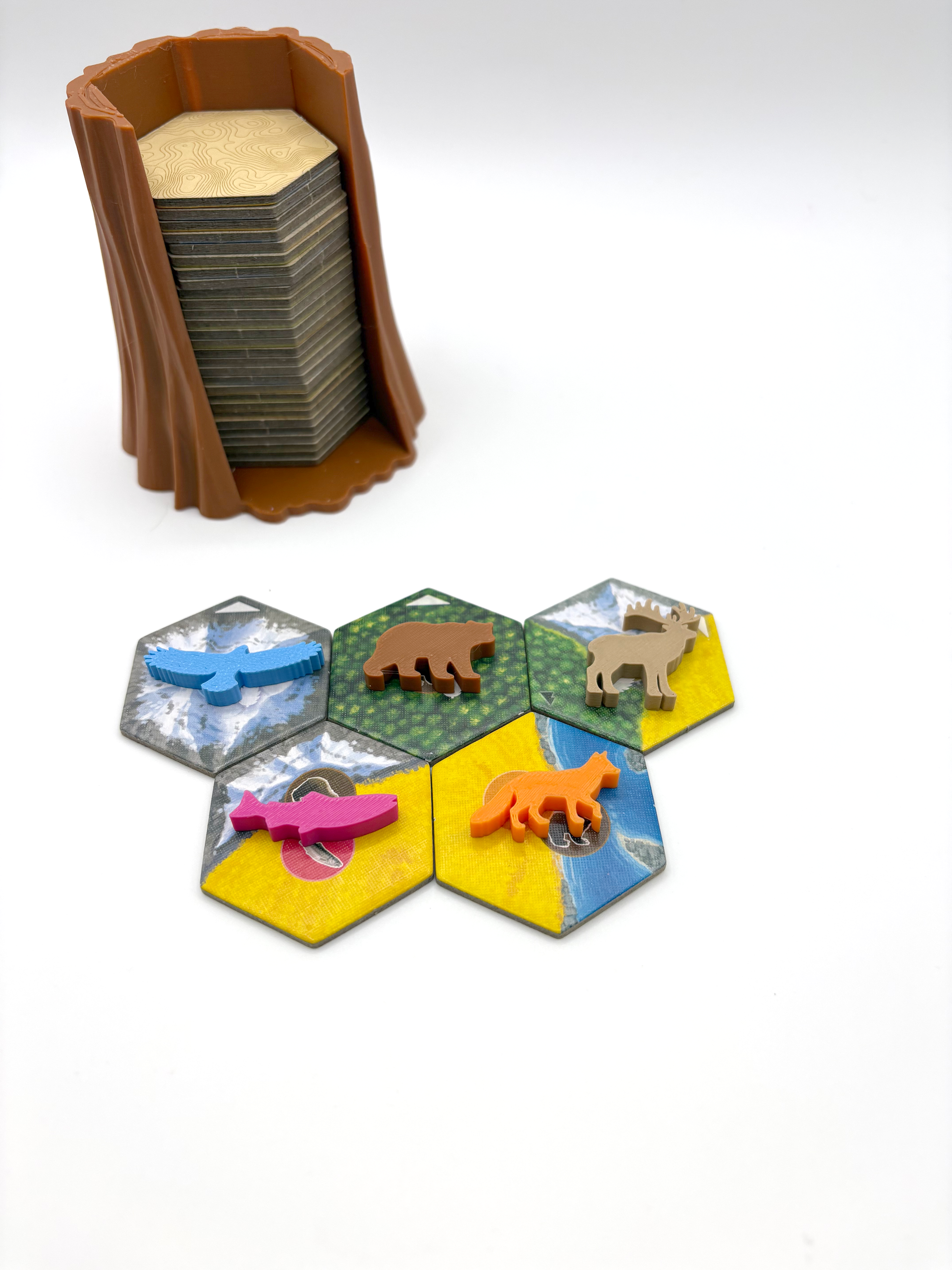 Cascadia Trunk Tile Holder Animals base