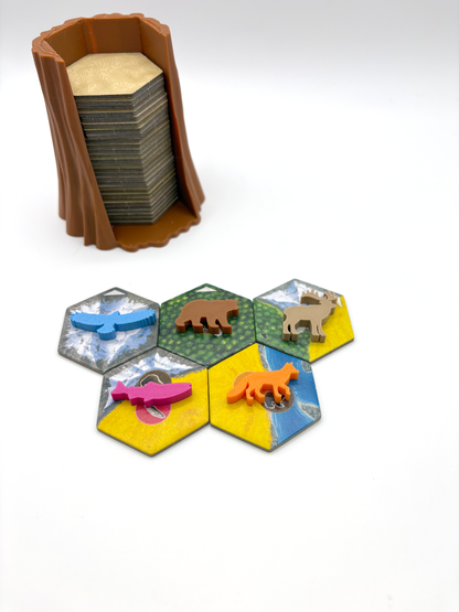 Cascadia Trunk Tile Holder Animals base