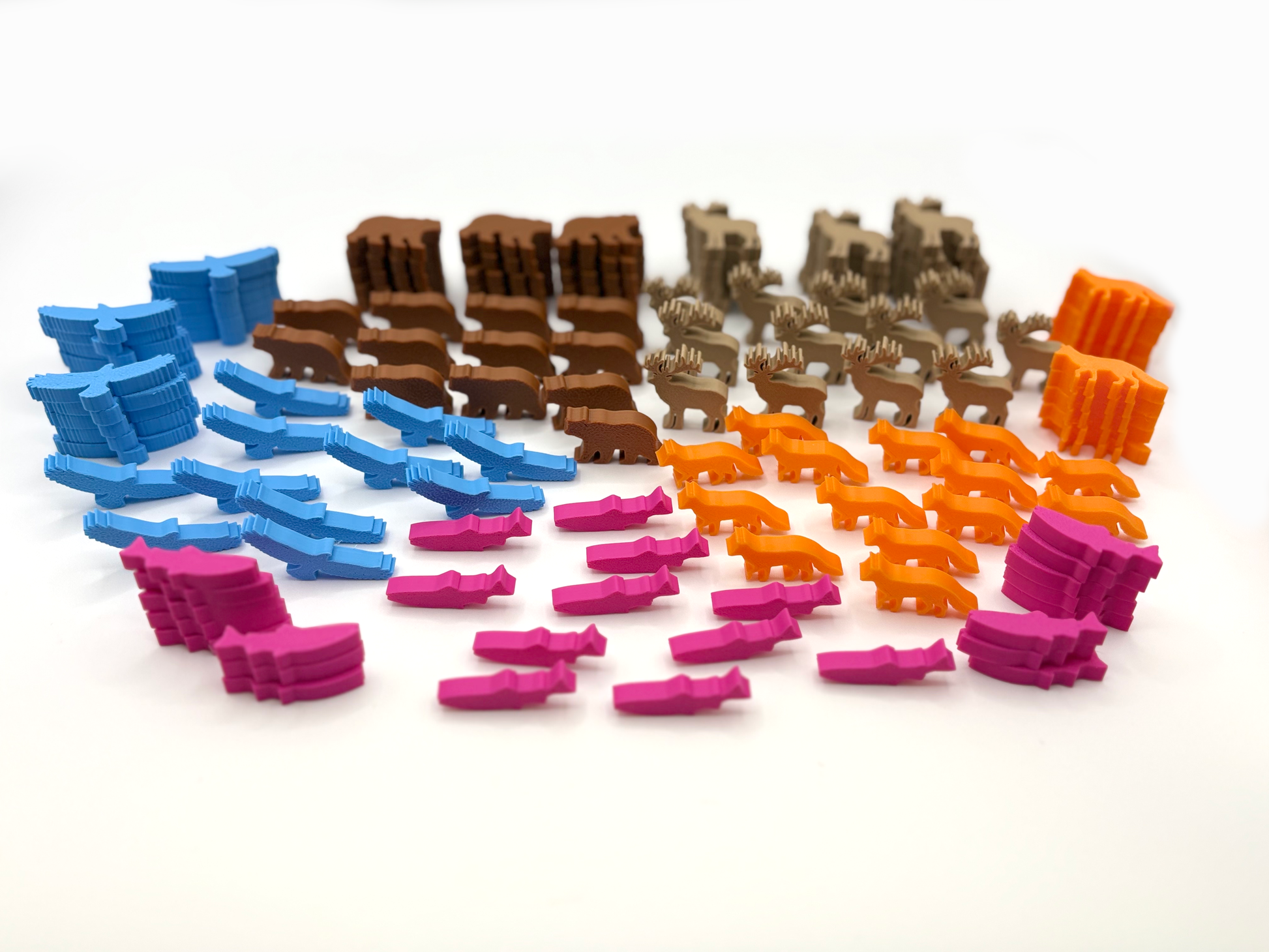 Cascadia deluxe animal tokens