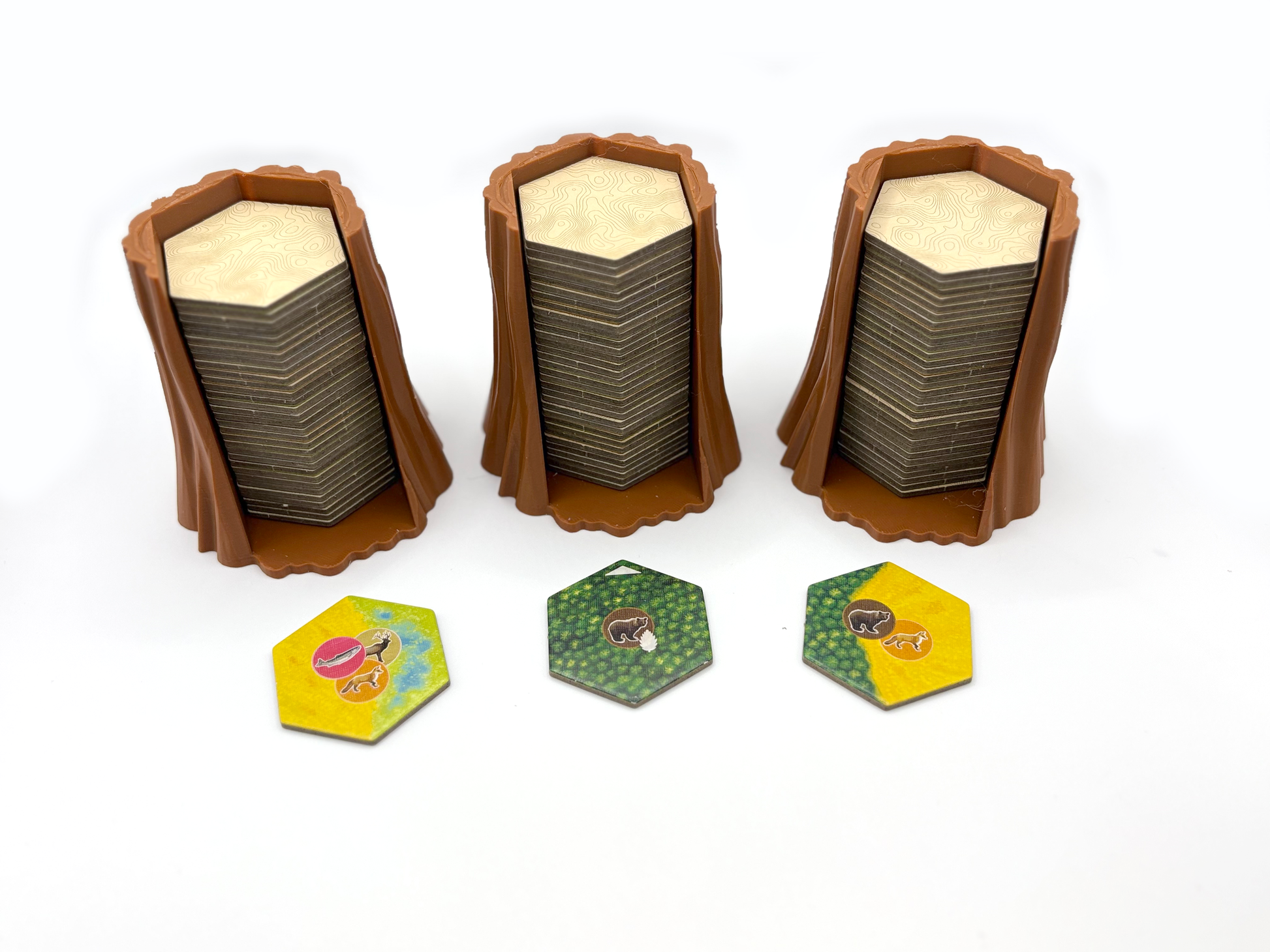 Cascadia nature tokens and baskets base