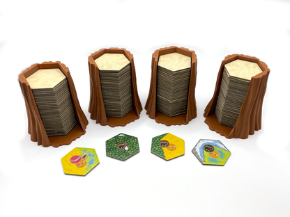 Cascadia stackable tile holders