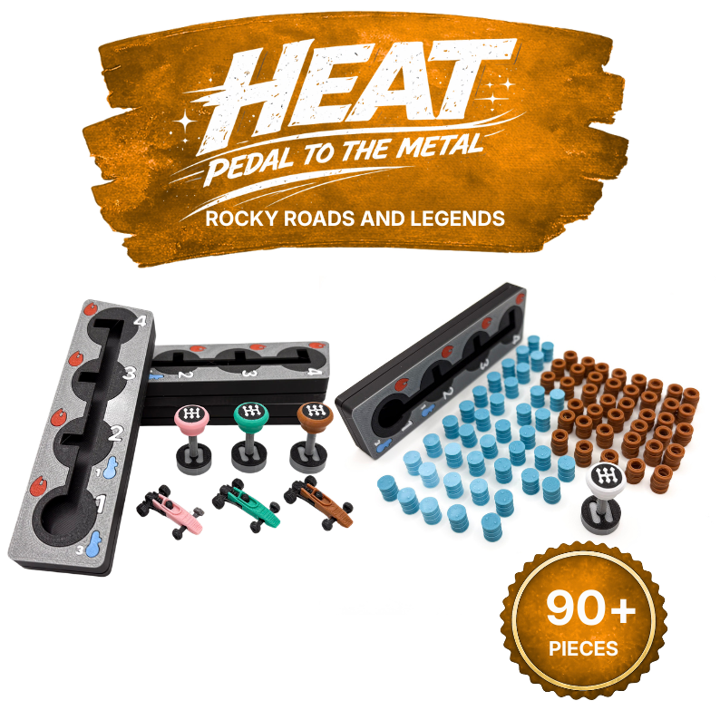 Heat Pedal to the Metal: Rocky Roads & Legends Upgrade Set