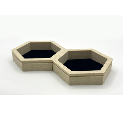 Magnetic Stone & Sand Token Trays – Thematic Modular Organizers Upgrades & 3D Printed Accessories | DeluxyGames