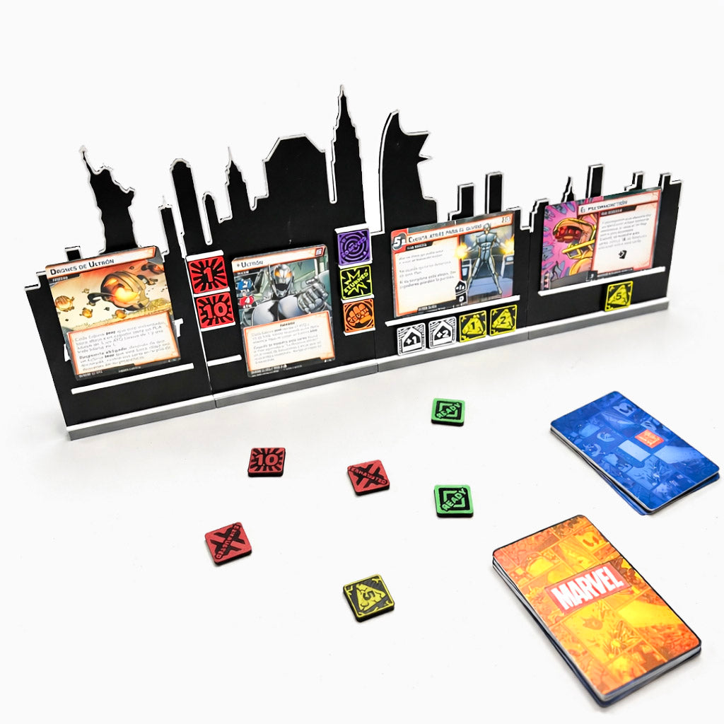 Marvel Champions LCG – Deluxe Magnetic Upgrade Set Upgrades & 3D Printed Accessories | DeluxyGames