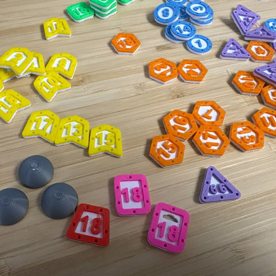 Paper Pinball Upgrade kit Upgrades & 3D Printed Accessories | DeluxyGames