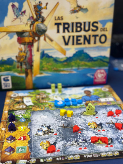 Las tribus del viento: 126 tokens de agua y polución
