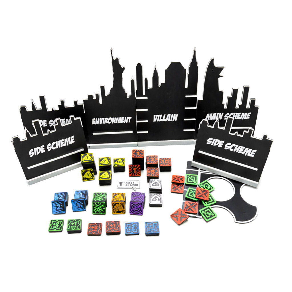 Marvel Champions LCG – Deluxe Magnetic Upgrade Set Upgrades & 3D Printed Accessories | DeluxyGames