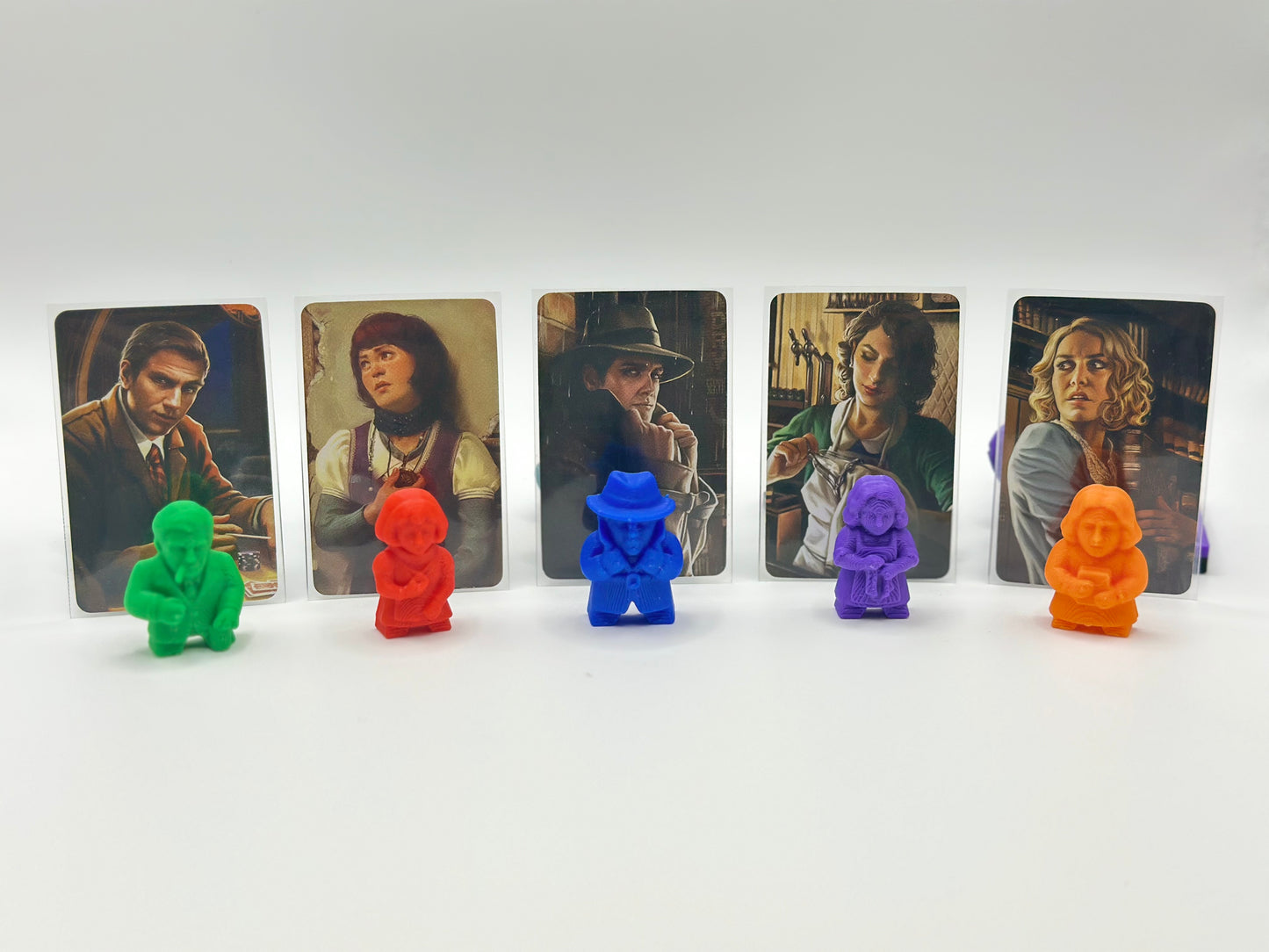 Arkham Horror LCG - Meeples de Investigadores (Core set)