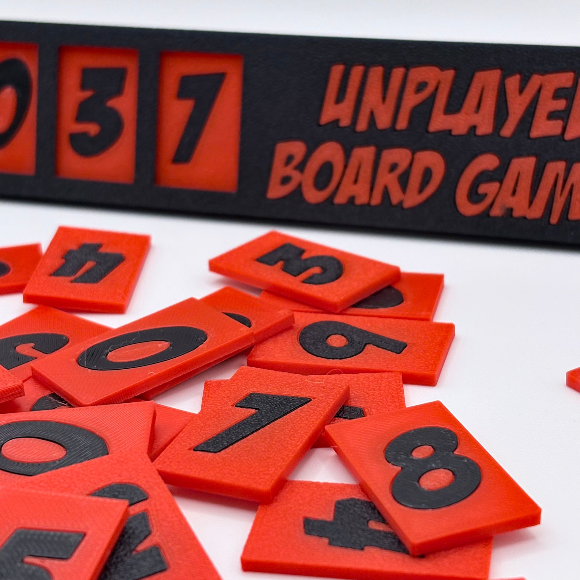 Board Game Unplayed Counter for IKEA BILLY & KALLAX Shelves Upgrades & 3D Printed Accessories | DeluxyGames