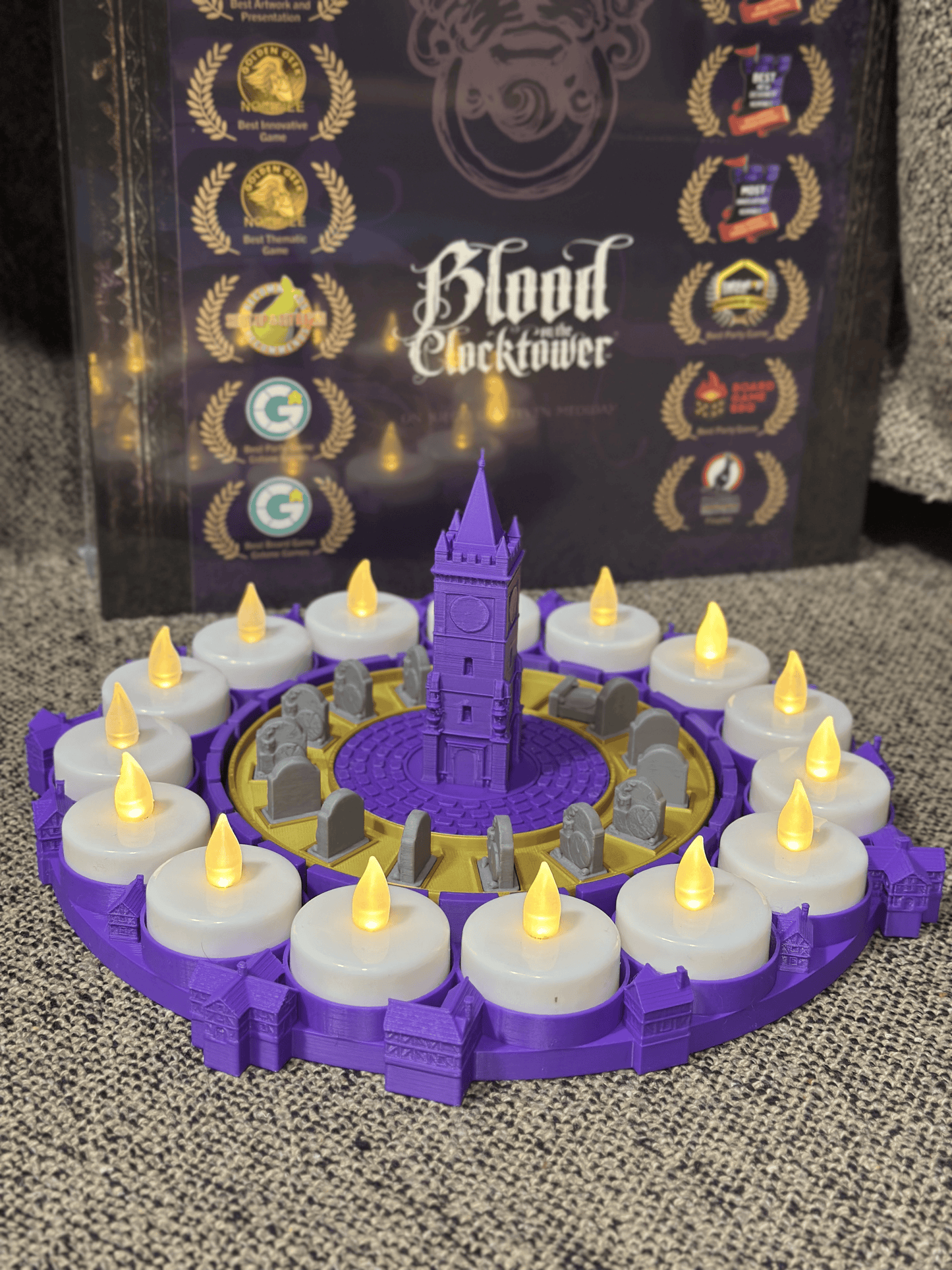 Mejora Plaza del Pueblo para Blood on the Clocktower – Accesorios Deluxe