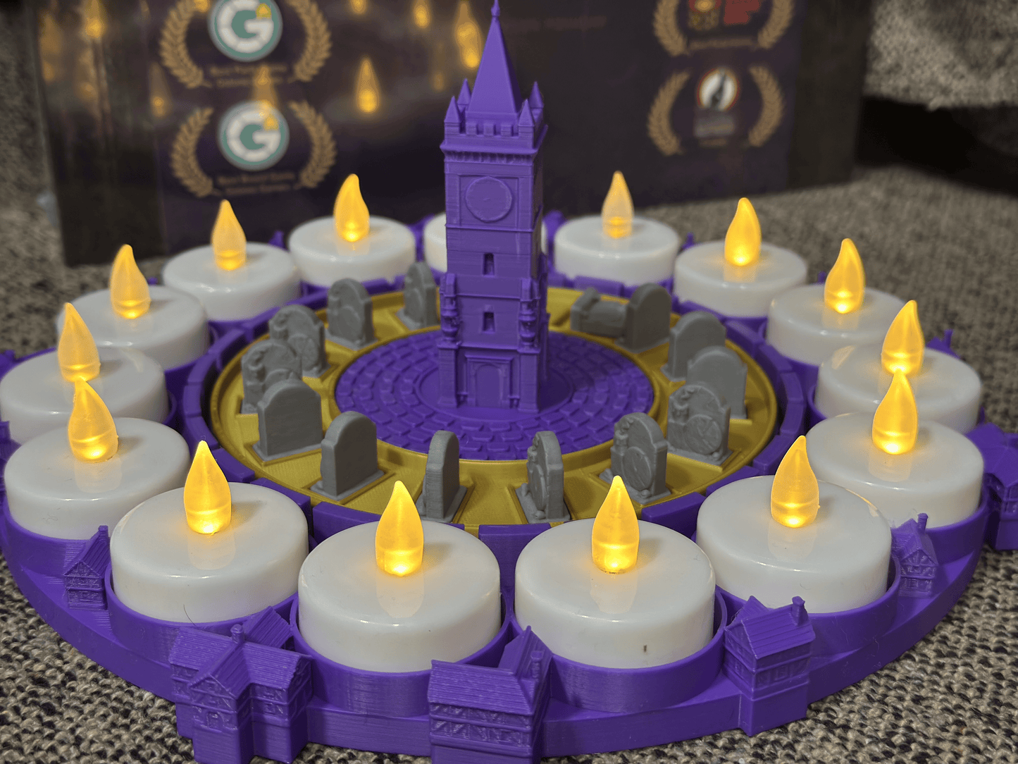 Mejora Plaza del Pueblo para Blood on the Clocktower – Accesorios Deluxe