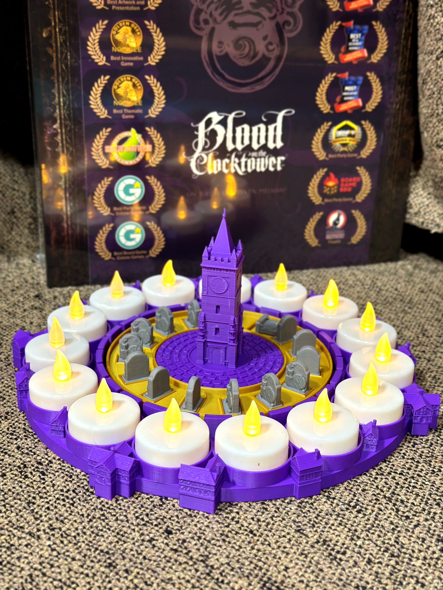 Mejora Plaza del Pueblo para Blood on the Clocktower – Accesorios Deluxe