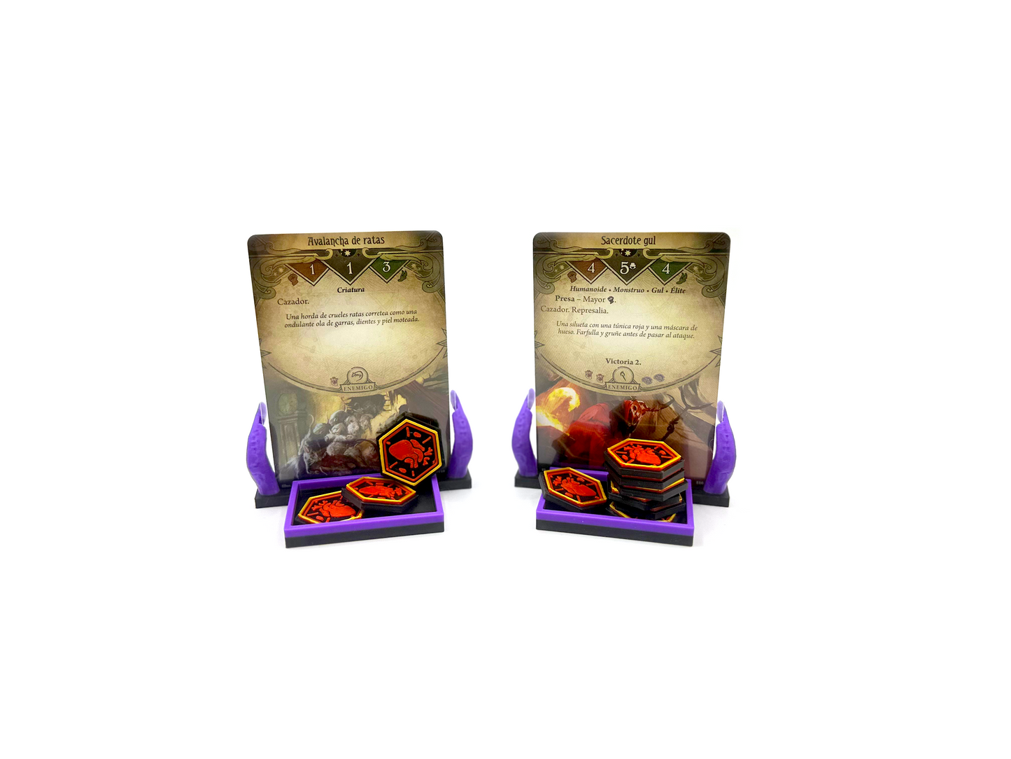 Arkham Horror LCG - Peanas para enemigos de tentáculos