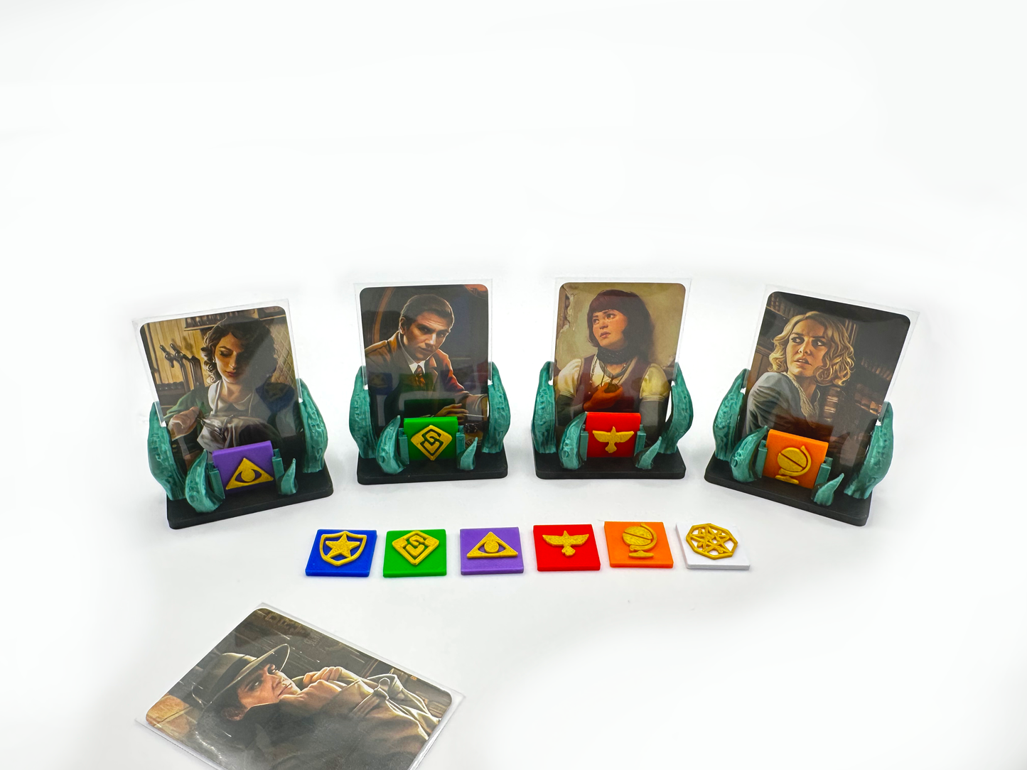 Arkham Horror LCG - Set de peanas para investigadores