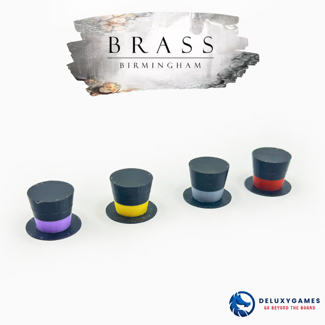 Brass Birmingham: 175 tokens (+8 point markers and GIFT income)