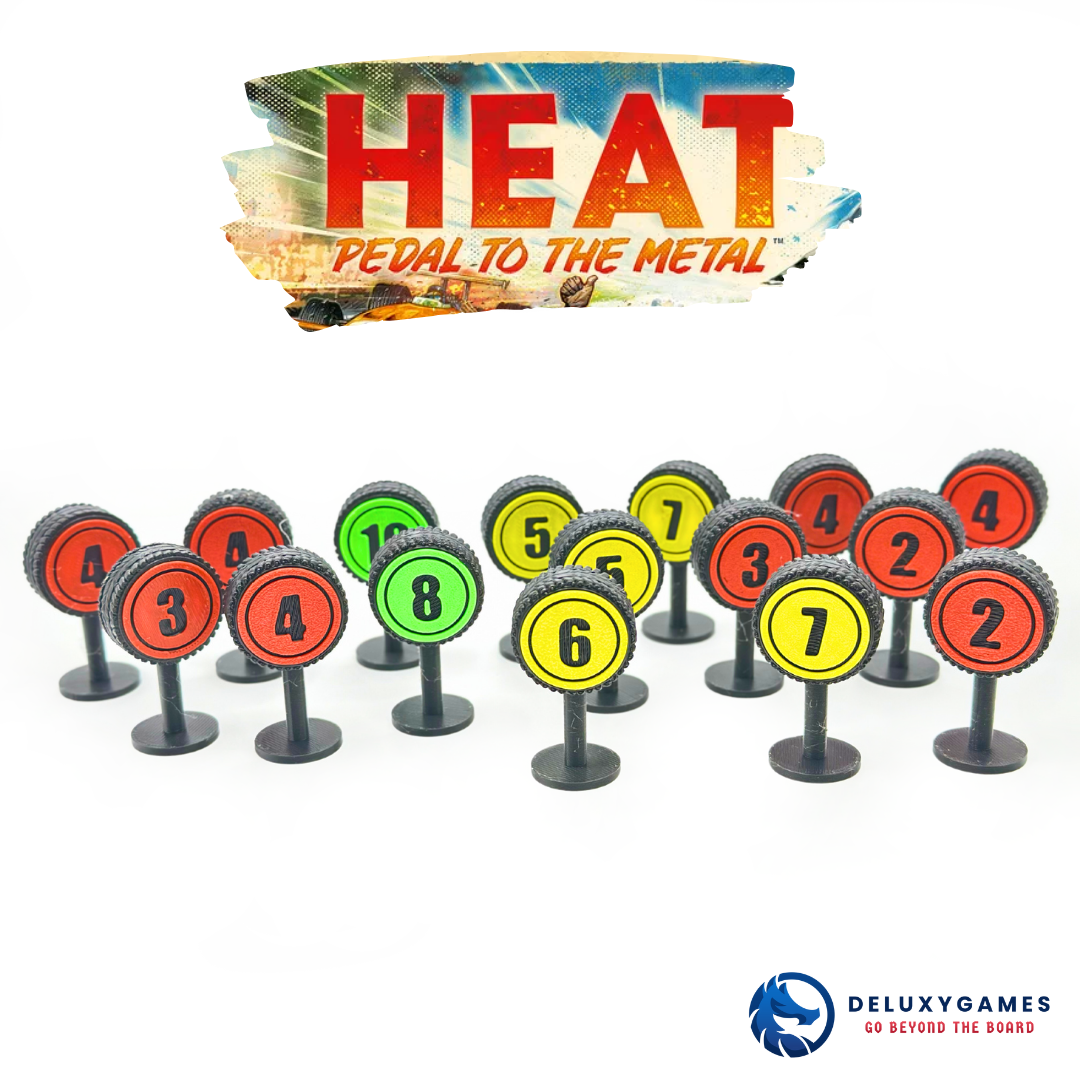 Heat: pedal to the metal, Garajes, Señales de Velocidad y fotógrafos!