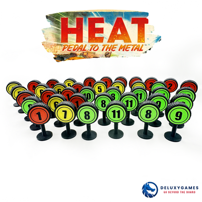 Heat: pedal to the metal, Garajes, Señales de Velocidad y fotógrafos!