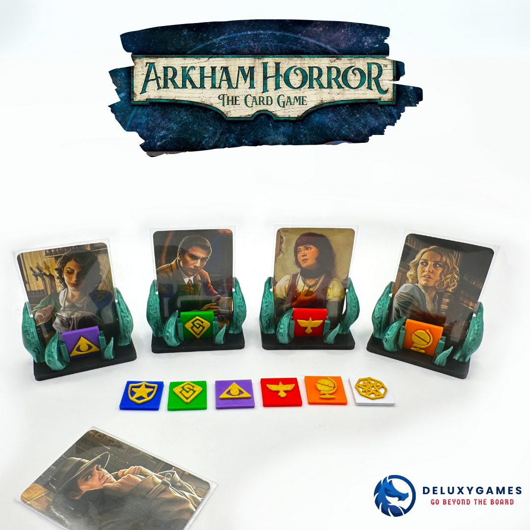 Arkham Horror LCG - Set de peanas para investigadores