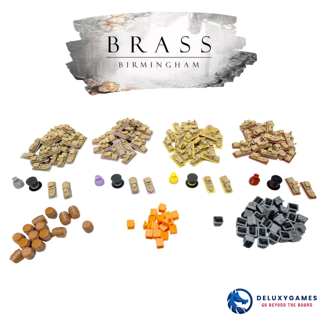 Brass Birmingham: 175 tokens (+8 point markers and GIFT income)