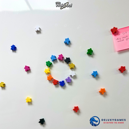 Meeples Magnéticos Multicolor – Set de 10 Figuras para Nevera