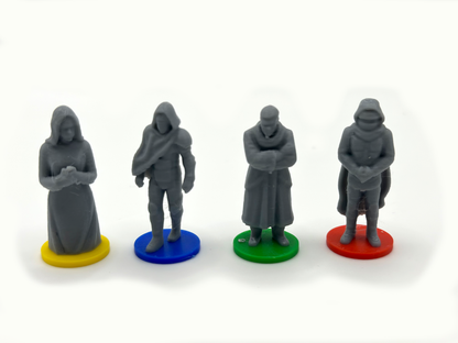Dune Imperium + Uprising: 90 tokens para recursos, agentes, espías y gusanos de arena