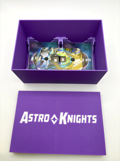 Astro Knights Deluxe Upgrade Set – Health Tokens, Boss & Homeworld Dials, Modular Market Holders, Storage Box Insert