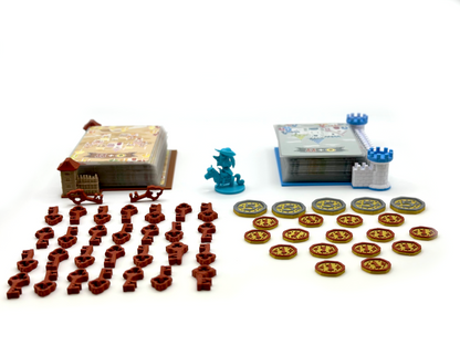 Castle Combo: Kit de Mejora – Soportes, Monedas, Llaves y Miniatura de Mensajero | 3 Variantes