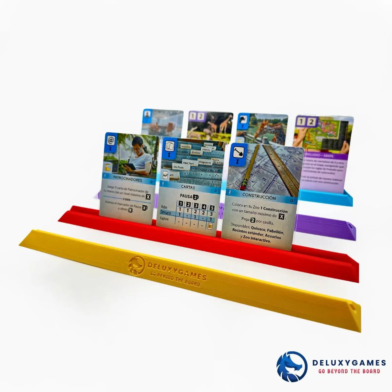 Card Stands – Set of 4 Upgrades & 3D Printed Accessories | DeluxyGames