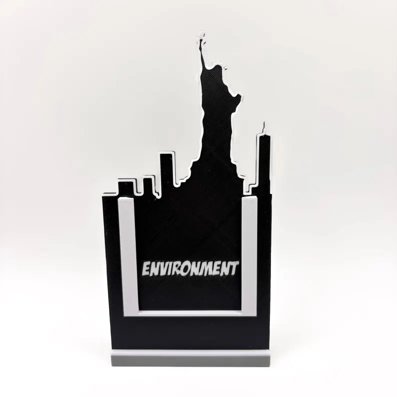 Marvel Champions New York Skyline Card Holder