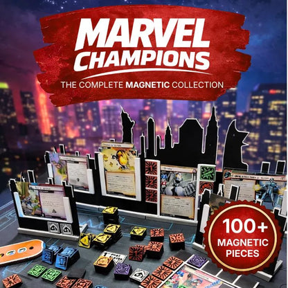 Marvel Champions LCG – Deluxe Magnetic Upgrade Set Upgrades & 3D Printed Accessories | DeluxyGames
