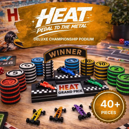 Heat: Pedal to the Metal – Championship Upgrade Set Upgrades & 3D Printed Accessories | DeluxyGames