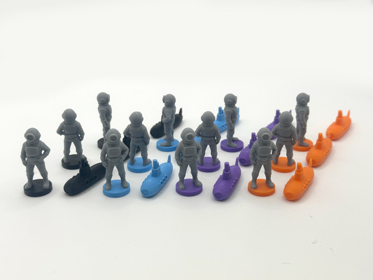 UNDERWATER CITIES – Action Markers Set (24 pieces)