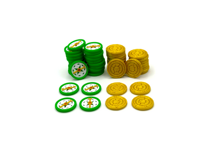 Lost Ruins of Arnak Deluxe Upgrade Set – Compatible token set
