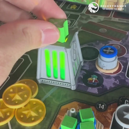 Nucleum: Tokens led luminosos para juego base y expansión Australia