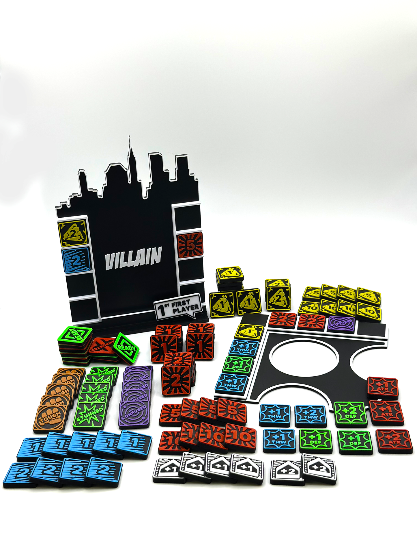 Marvel Champions LCG – Set de mejora magnético de lujo