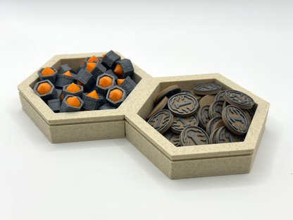 Magnetic Stone & Sand Token Trays – Thematic Modular Organizers